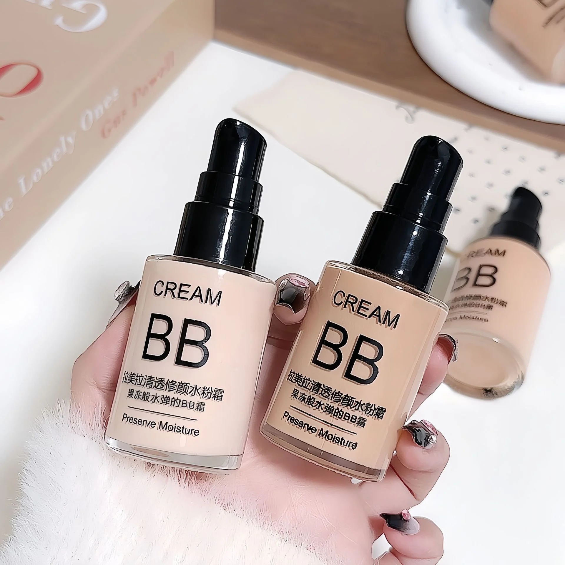 LAMEILA Liquid Foundation & BB Cream — Model 1001