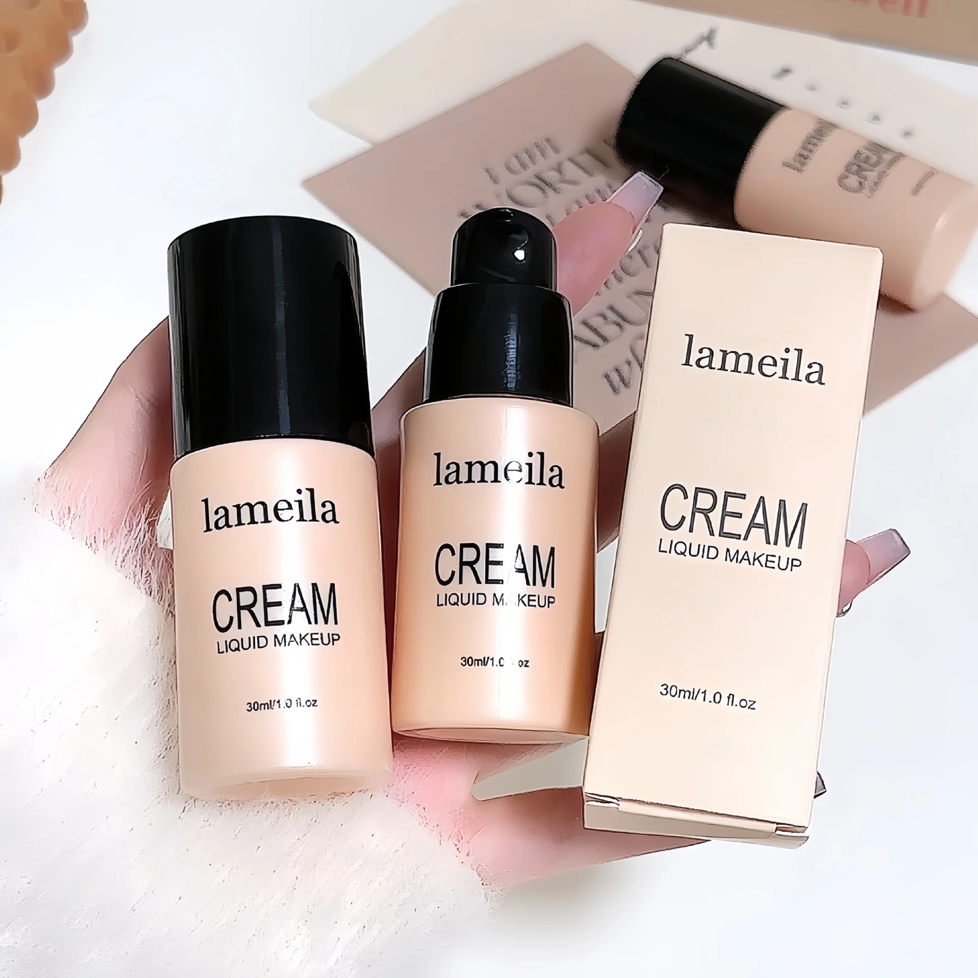 LAMEILA Liquid Foundation & BB Cream — Model 3802