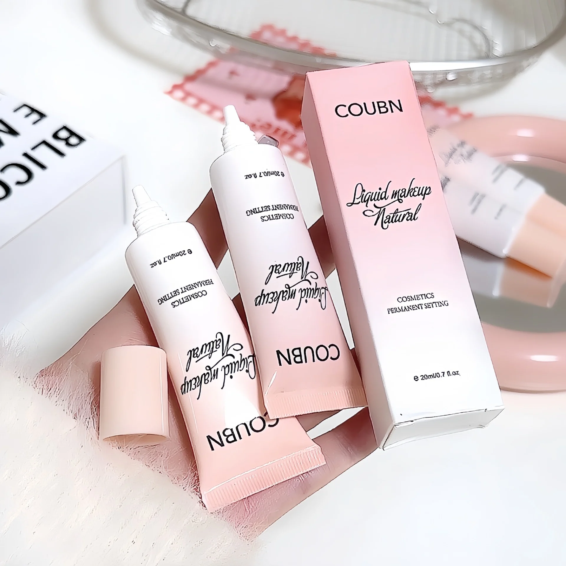 COUBN Liquid Foundation & BB Cream — Model 3909
