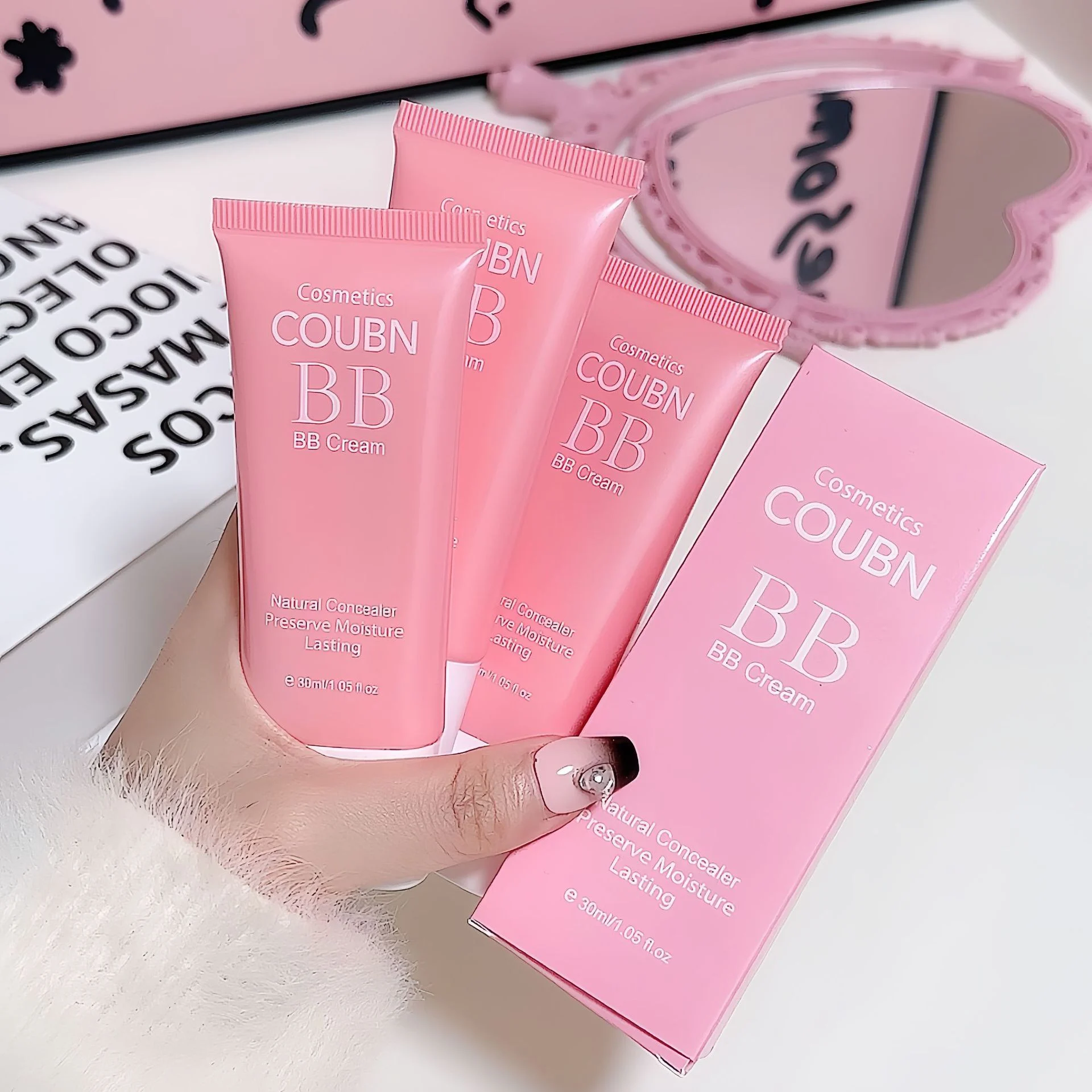COUBN Liquid Foundation & BB Cream — Model 3913