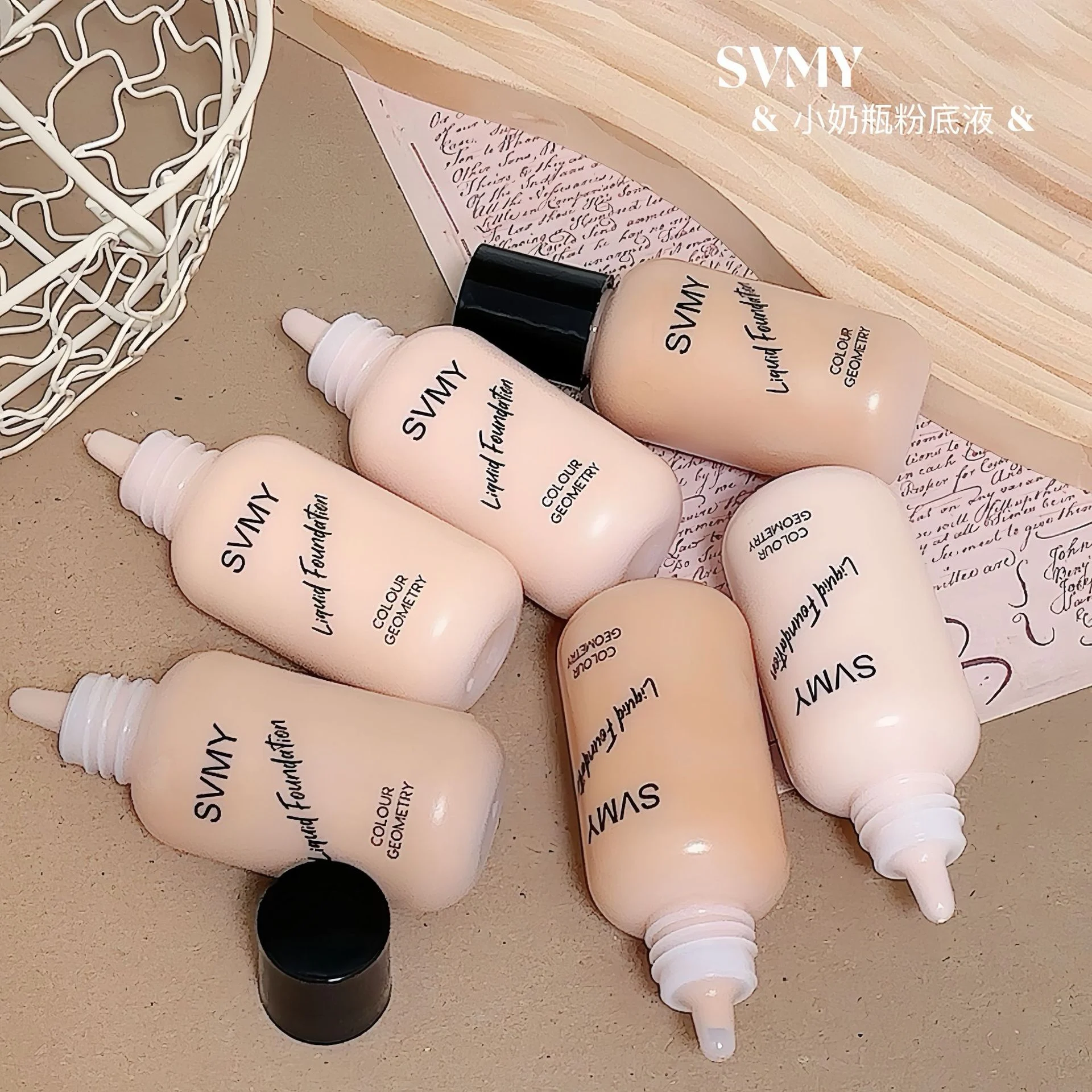 SVMY Liquid Foundation & BB Cream — Model 3815